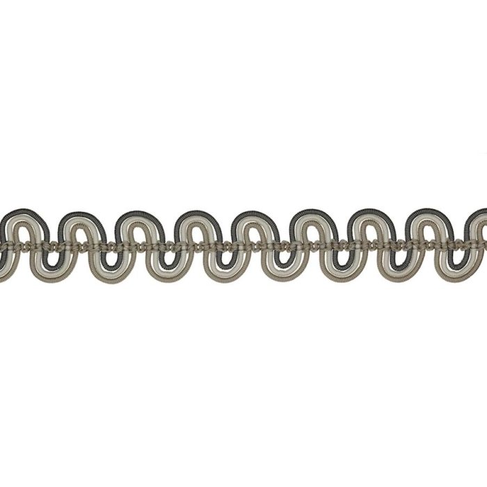 Delano Gimp Braid Charcoal – Gimpe-Borte von Colefax and Fowler