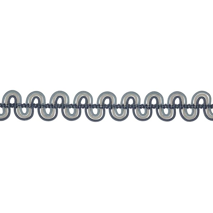 Delano Gimp Braid Navy – Gimpe-Borte von Colefax and Fowler