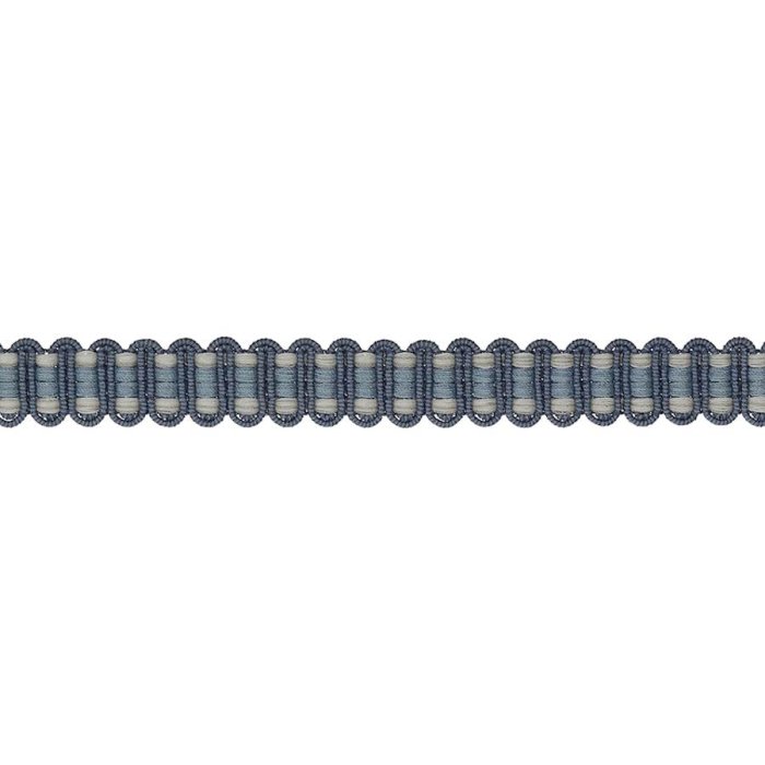 Delano Narrow Braid Navy – Schmale Gimpe-Borte von Colefax and Fowler