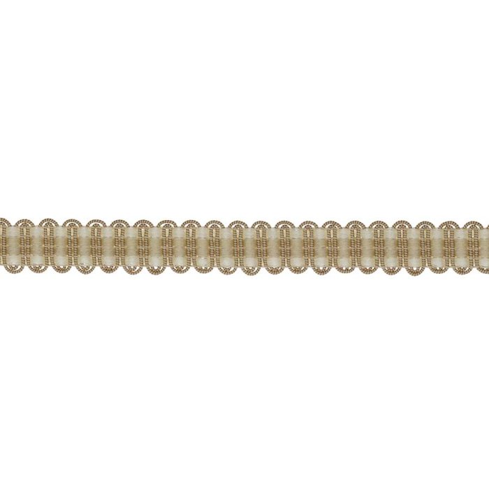 Delano Narrow Braid Sand – Schmale Gimpe-Borte von Colefax and Fowler