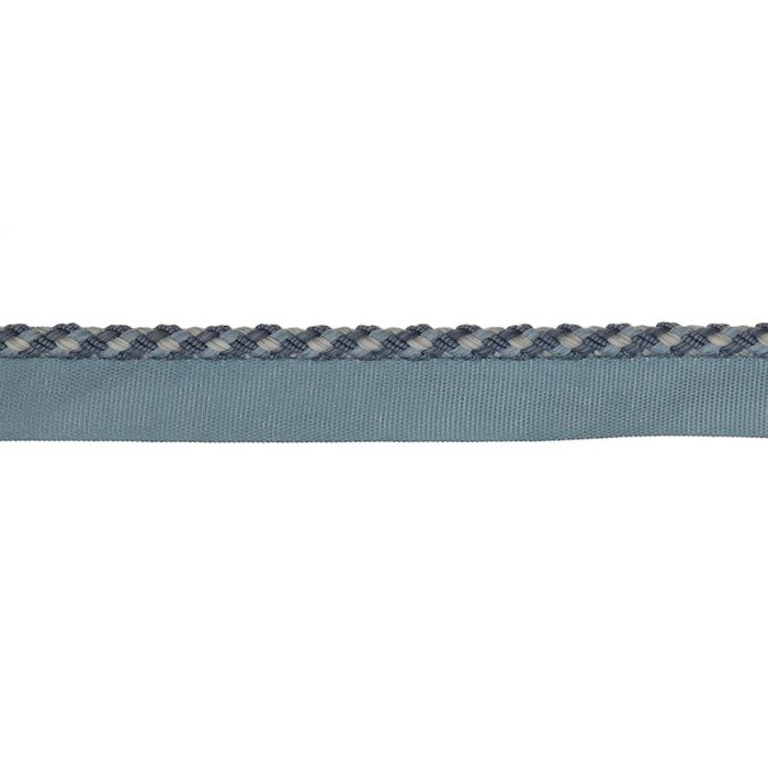 Delano Small Braided Rope Navy – Geflochtene Kordel mit Flansch von Colefax and Fowler