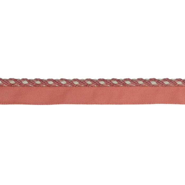 Delano Small Braided Rope Red – Geflochtene Kordel mit Flansch von Colefax and Fowler