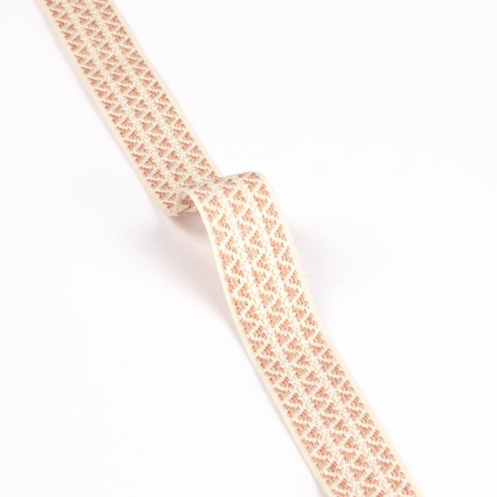 Lansdowne Herringbone Tape Old Pink – Fischgratband von Colefax and Fowler