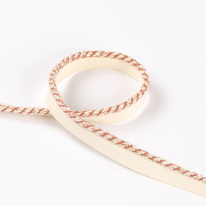 Lansdowne Narrow Rope Old Pink – Kordel mit Flansch von Colefax and Fowler