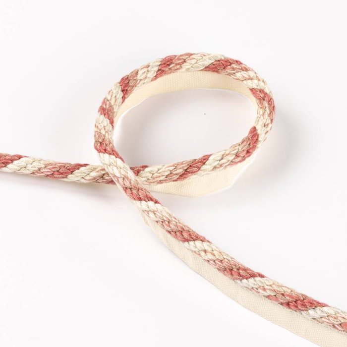 Lansdowne Rope Old Pink – Kordel mit Flansch von Colefax and Fowler