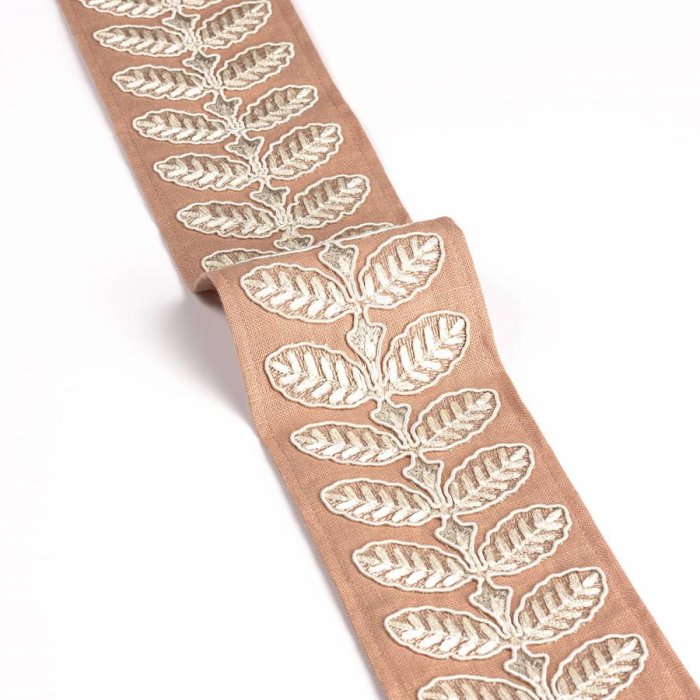 Lansdowne Stem Braid Old Pink – Zierborte von Colefax and Fowler