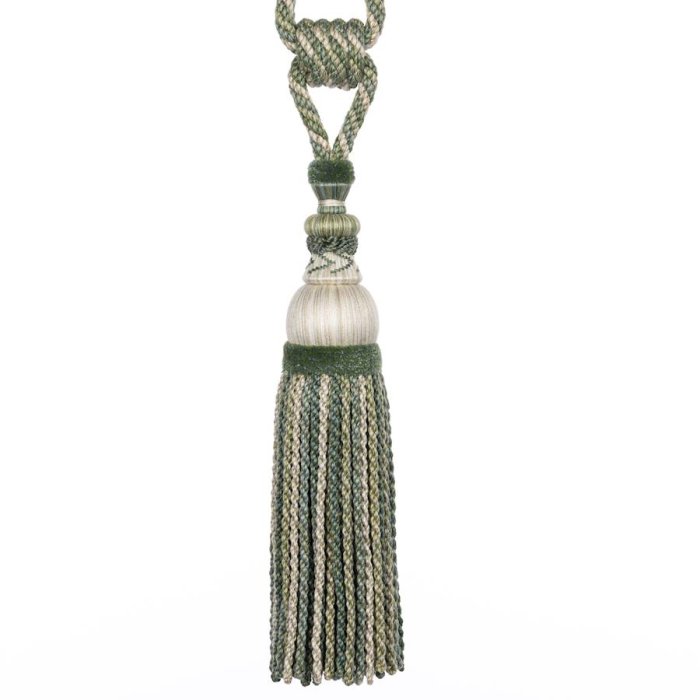 Lansdowne Tassel Tieback Green – Quastenraffhalter von Colefax and Fowler