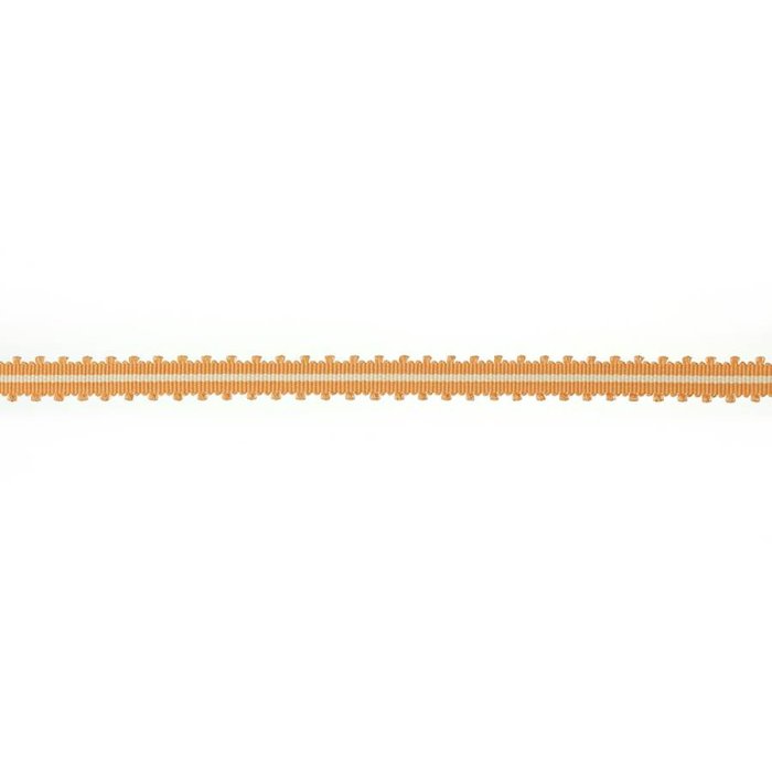 Narrow Picot Braid Apricot – Picot-Borte von Colefax and Fowler