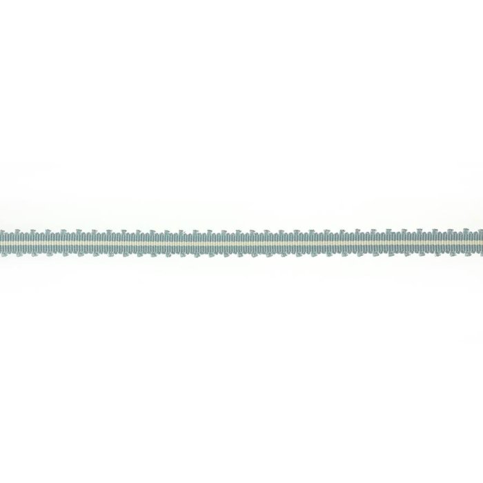 Narrow Picot Braid Aqua – Picot-Borte von Colefax and Fowler