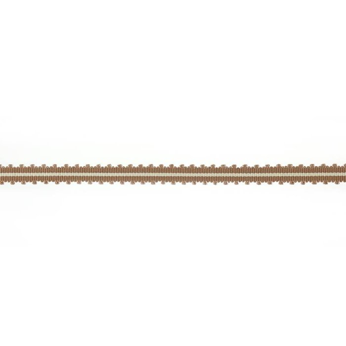 Narrow Picot Braid Brown – Picot-Borte von Colefax and Fowler