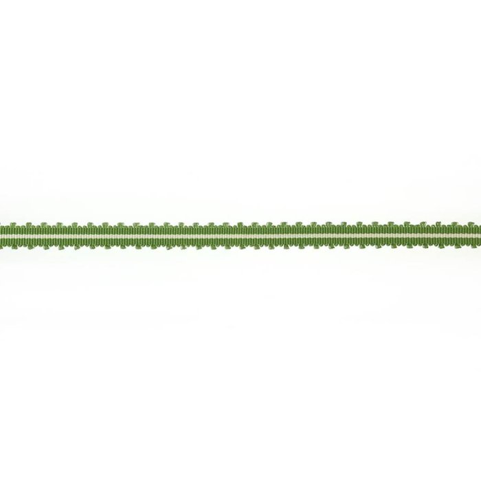 Narrow Picot Braid Dark Green – Picot-Borte von Colefax and Fowler