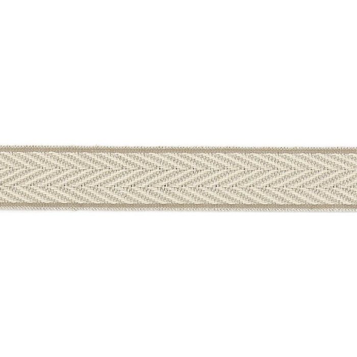 Theodore Chevron Braid Beige – Chevronband von Colefax and Fowler