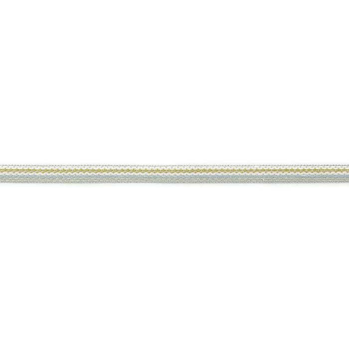 Theodore Narrow Tape Aqua/Leaf – Schmales Band von Colefax and Fowler