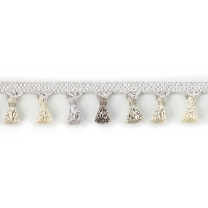 Theodore Tassel Fringe Silver – Quastenfranse von Colefax and Fowler