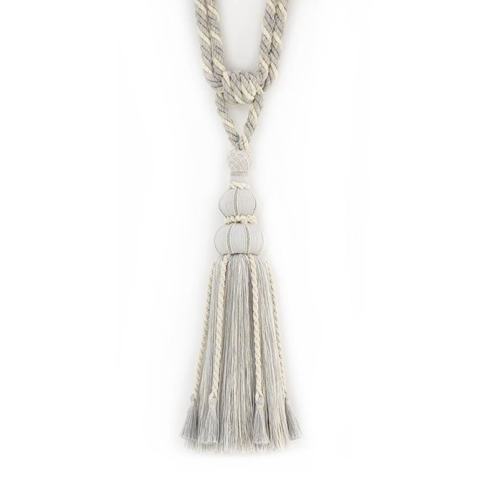 Theodore Tassel Tieback Silver – Quastenraffhalter von Colefax and Fowler