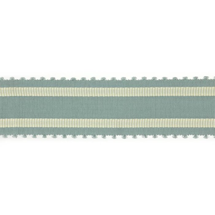 Wide Picot Braid Aqua – Picot-Borte von Colefax and Fowler