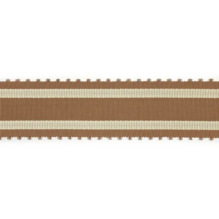 Wide Picot Braid Brown – Picot-Borte von Colefax and Fowler