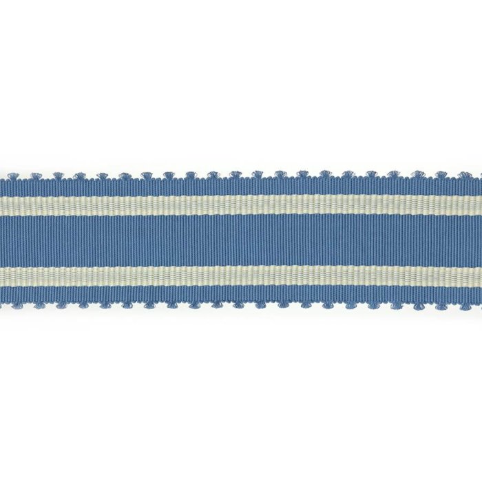Wide Picot Braid Dark Blue – Picot-Borte von Colefax and Fowler