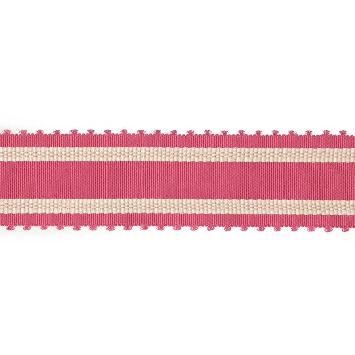 Wide Picot Braid Pink – Picot-Borte von Colefax and Fowler