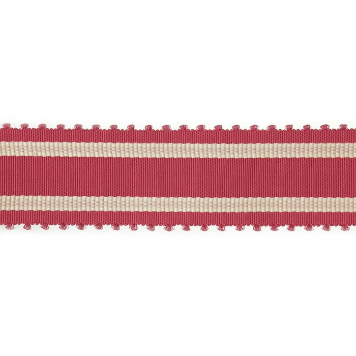 Wide Picot Braid Red – Picot-Borte von Colefax and Fowler