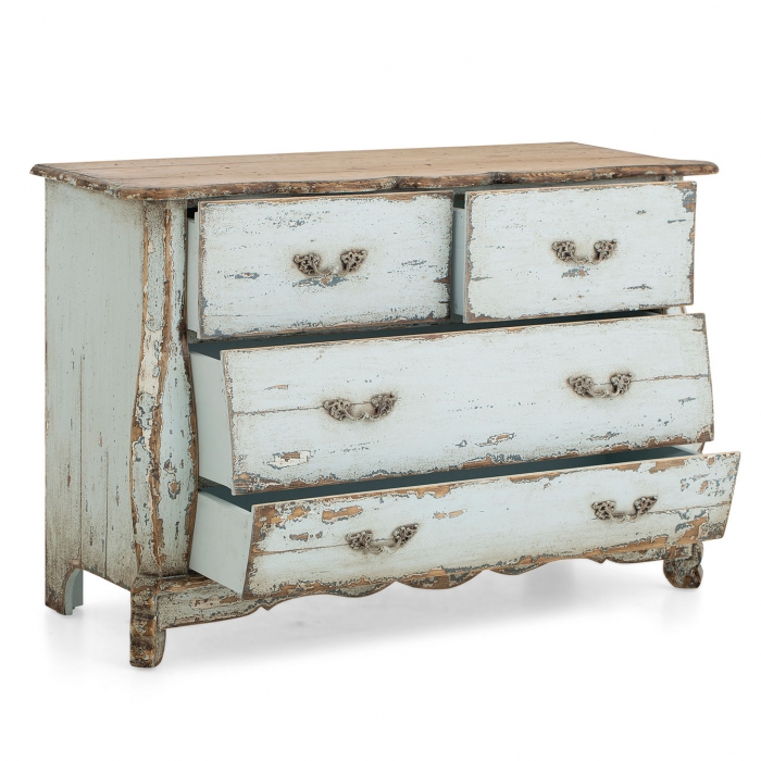 Kommode Emmerson aus antikem Pinienholz
