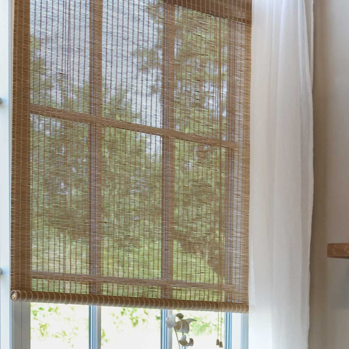 Rollo aus Bambus - 120 cm Breit x Länge 160 cm