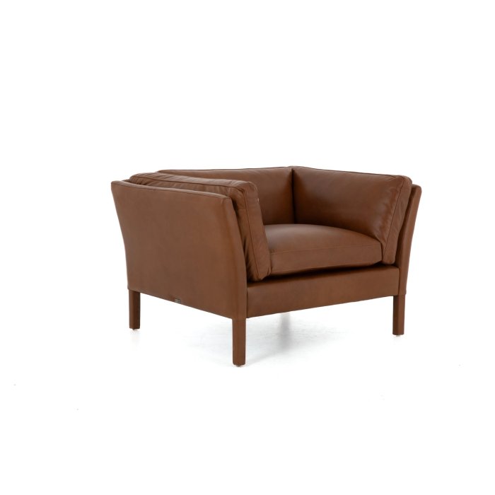 Sessel Bellamy, Leder Cognac
