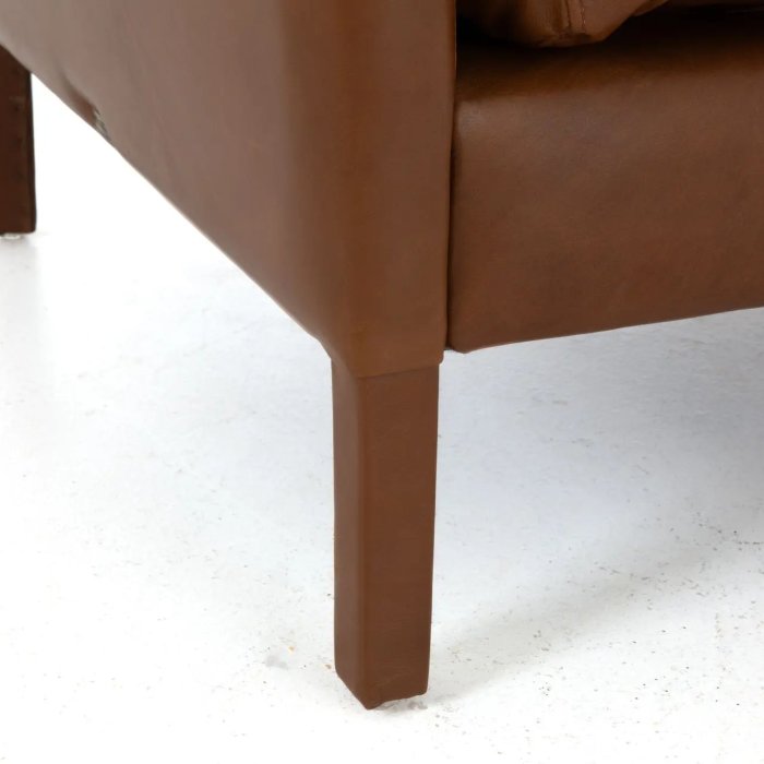 Sessel Bellamy, Leder Cognac – Ansicht 3