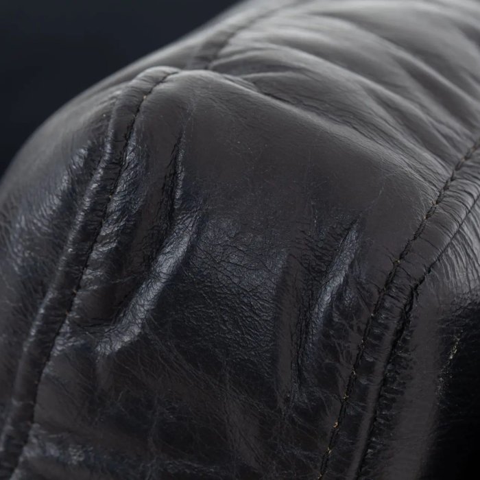 Sofa Bellamy 2-Sitzer, Leder Schwarz – Ansicht 6