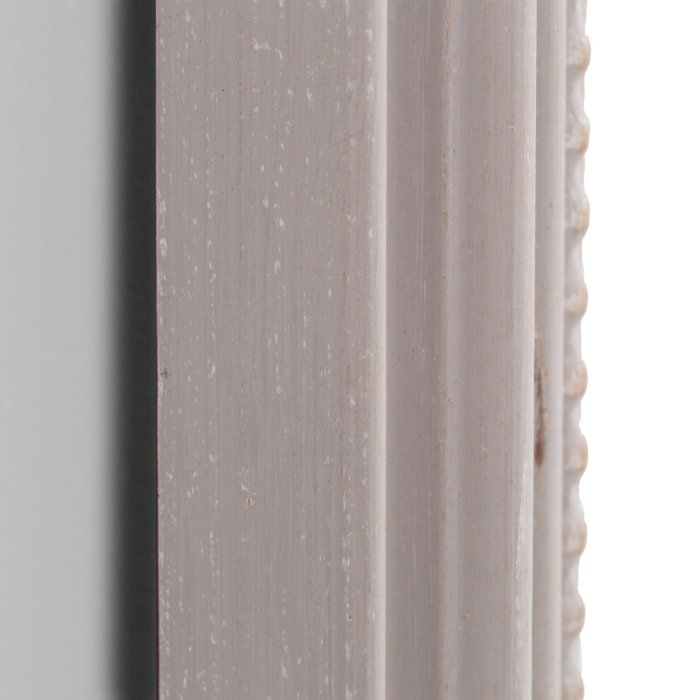 Spiegel Pontey, geschnitzt, grau – 80 x 130 cm – Ansicht 5
