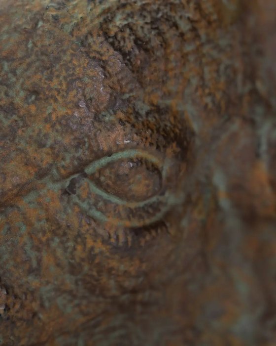 Skulptur Evan – Detail