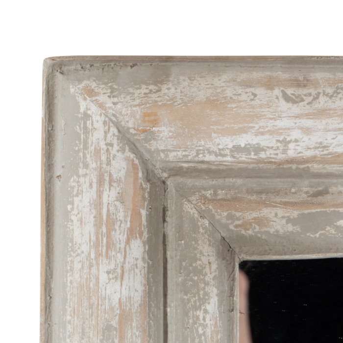 Ecke des gealterten Rahmens im Detail