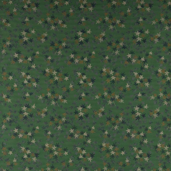 Jane Churchill Acer Maple Stoff in Emerald