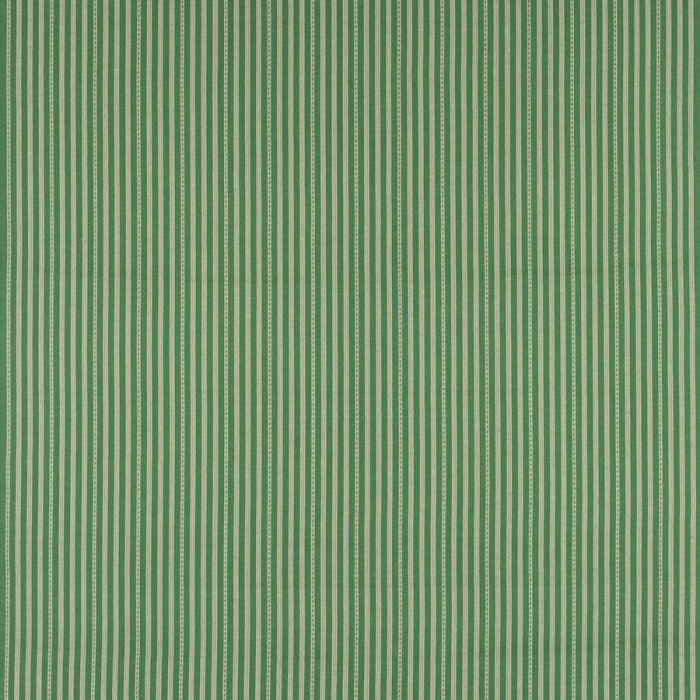 Jane Churchill Asher Stripe Streifenstoff in Green