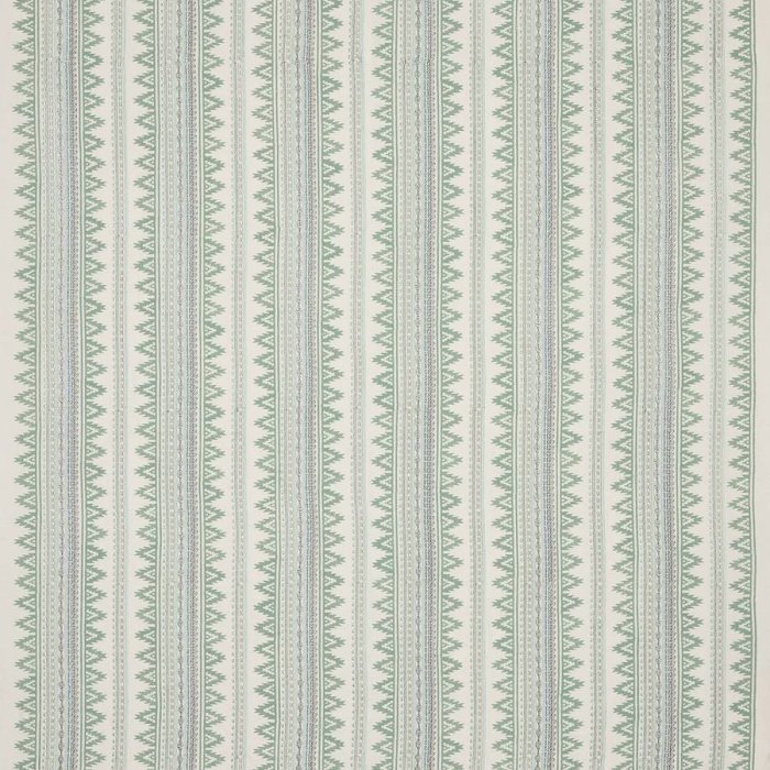 Jane Churchill Ashima Stickstoff in Aqua