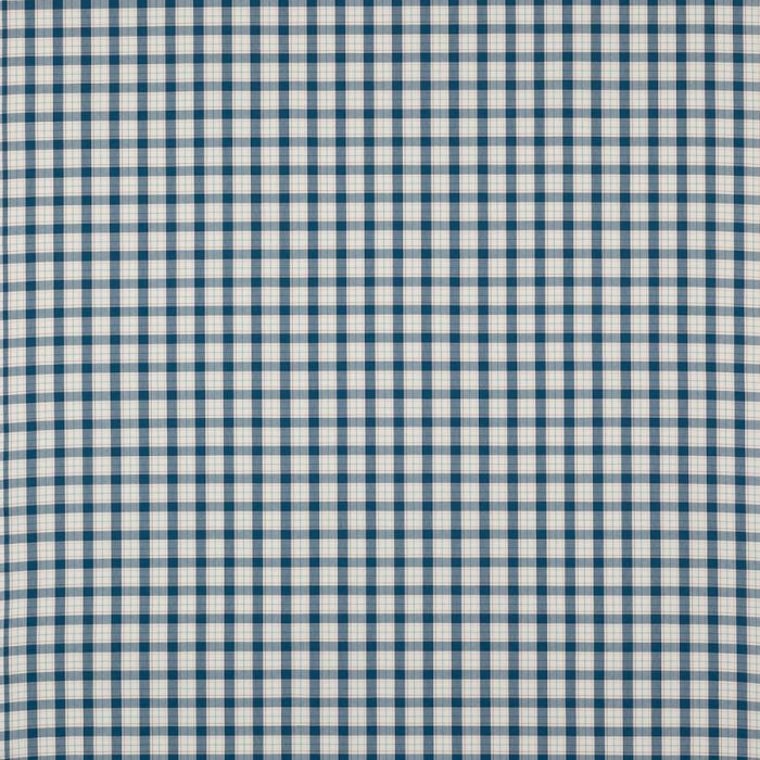 Jane Churchill Barlow Check Karostoff in Navy