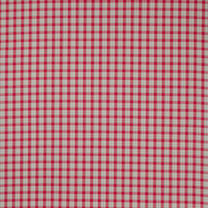 Jane Churchill Barlow Check Karostoff in Red
