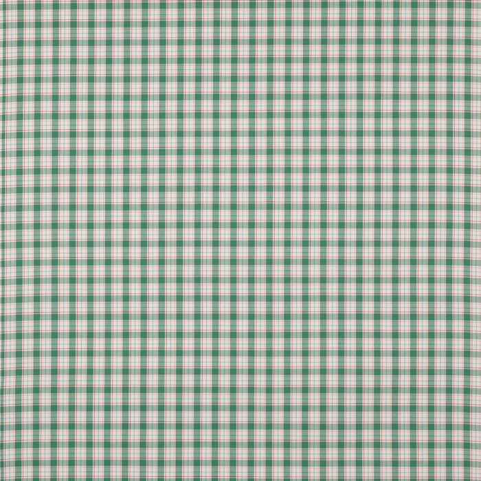 Jane Churchill Barlow Check Karostoff in Teal/Red