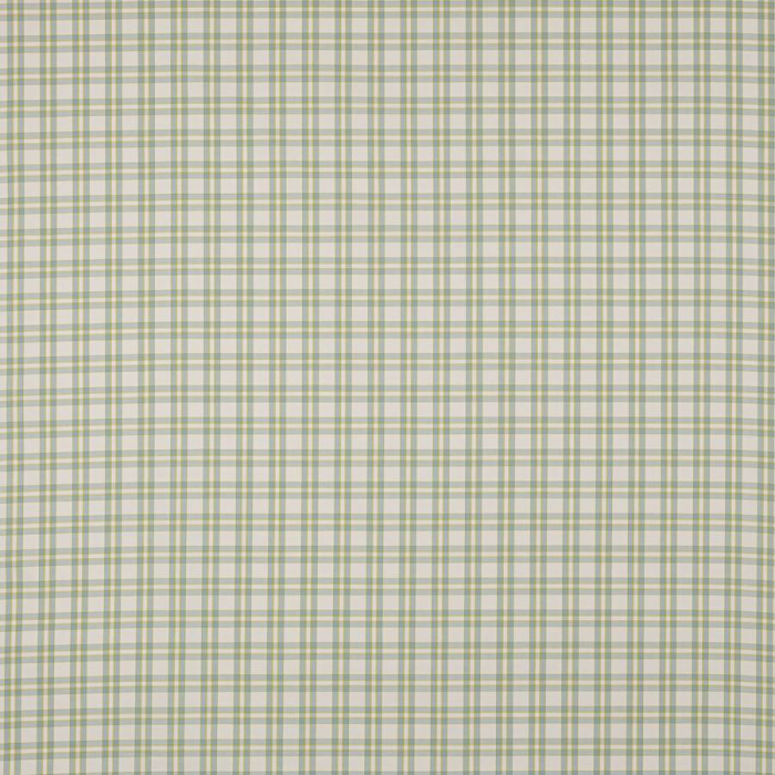 Jane Churchill Blake Check Karostoff in Aqua