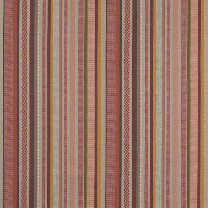 Cabrera Stripe Red – Stoff von Jane Churchill