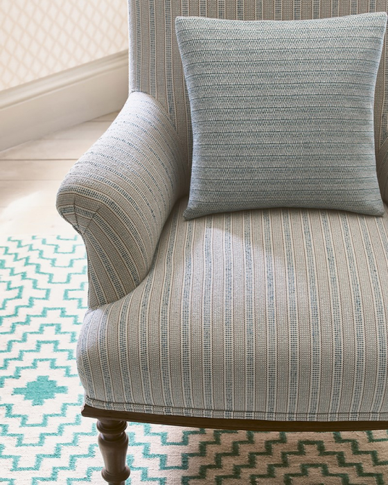 Sessel mit Bezug aus Jane Churchill Cadiz Stripe