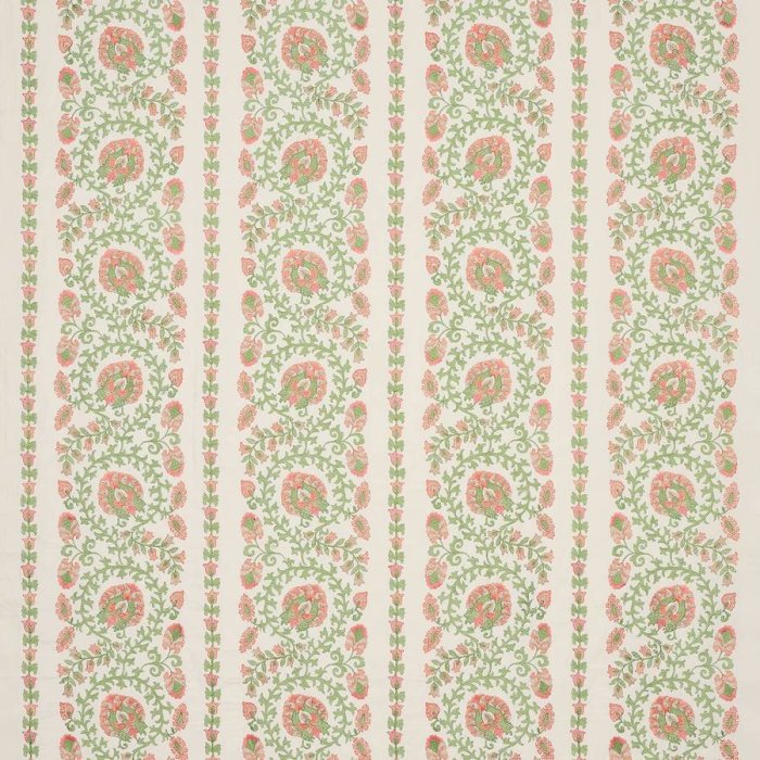 Jane Churchill Carina Stickstoff in Pink/Green