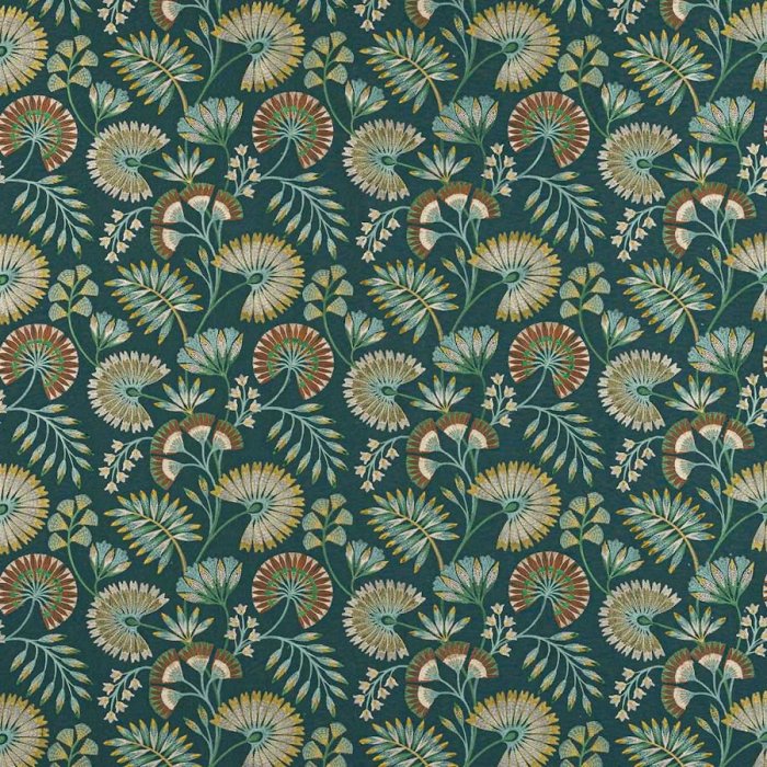 Chiana Teal – Stoff von Jane Churchill