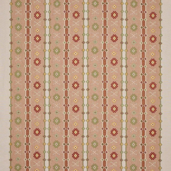 Jane Churchill Cinnabar Stickstoff in Red