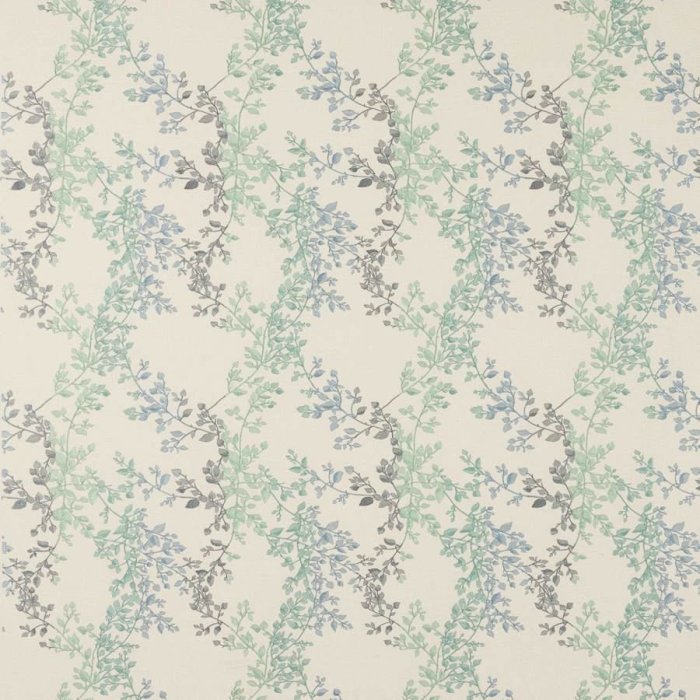 Clemence Blue/Aqua – Stoff von Jane Churchill