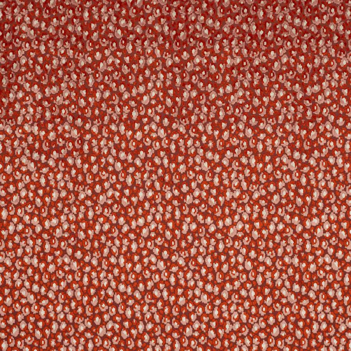 Jane Churchill Cleo Samt in Copper/Red