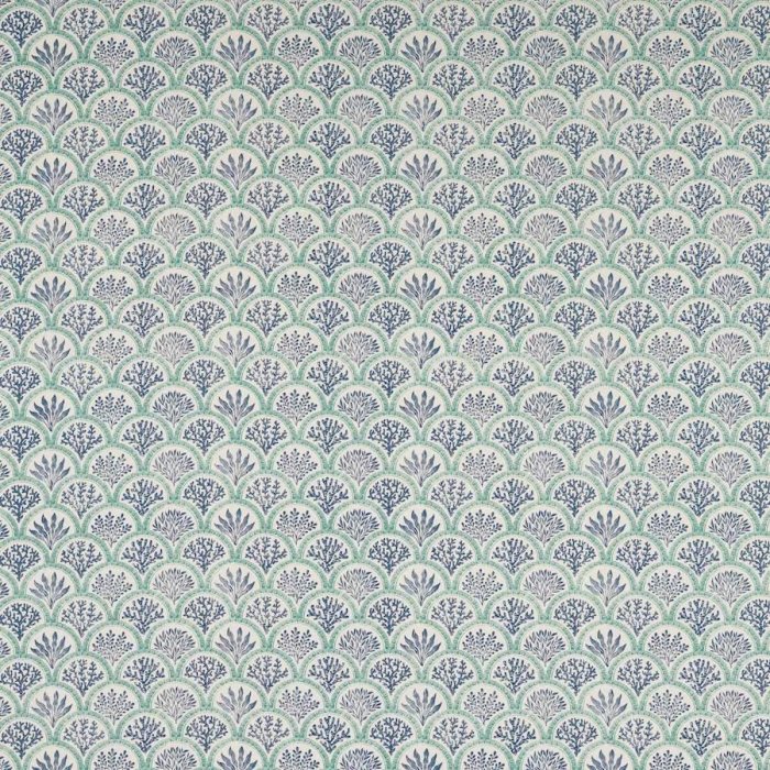 Coralli Blue/Teal – Stoff von Jane Churchill