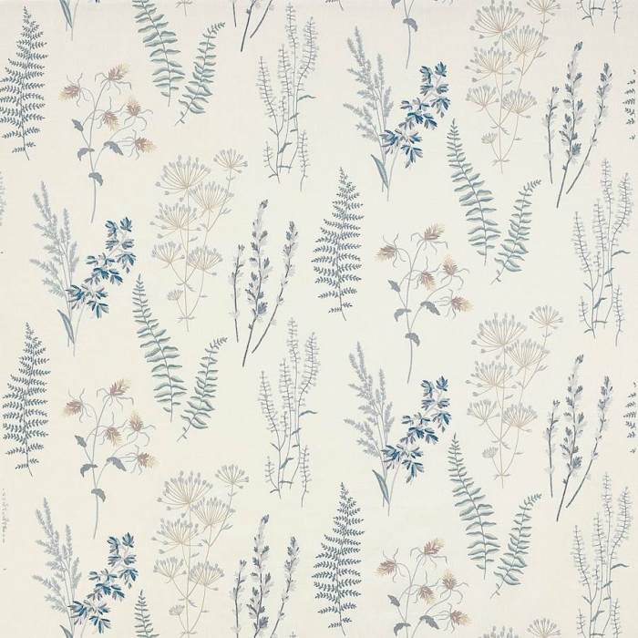 Jane Churchill Corbell Stoff in Blue
