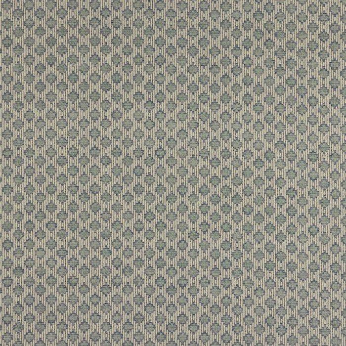 Jane Churchill Delaney Chenillestoff in Indigo