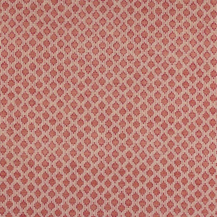 Jane Churchill Delaney Chenillestoff in Red
